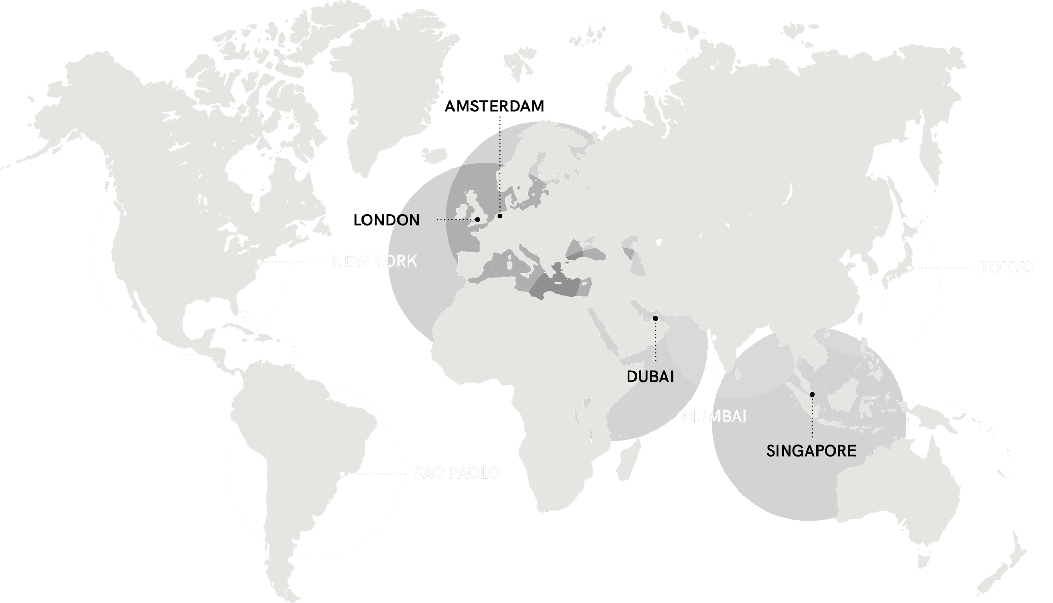 Global community map